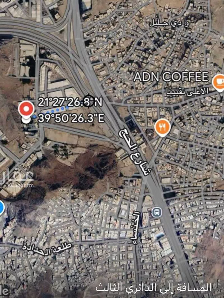 أرض للبيع في حي ريع اذاخر, مدينة مكة المكرمة, منطقة مكة المكرمة 1 صورة