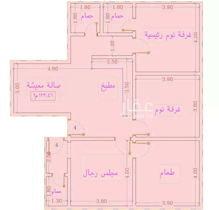 شقة للبيع في شارع الحوايه, حي النزهة, مدينة جدة, منطقة مكة المكرمة