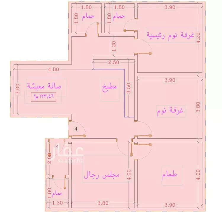 شقة للبيع في شارع الحوايه, حي النزهة, مدينة جدة, منطقة مكة المكرمة صورة 2