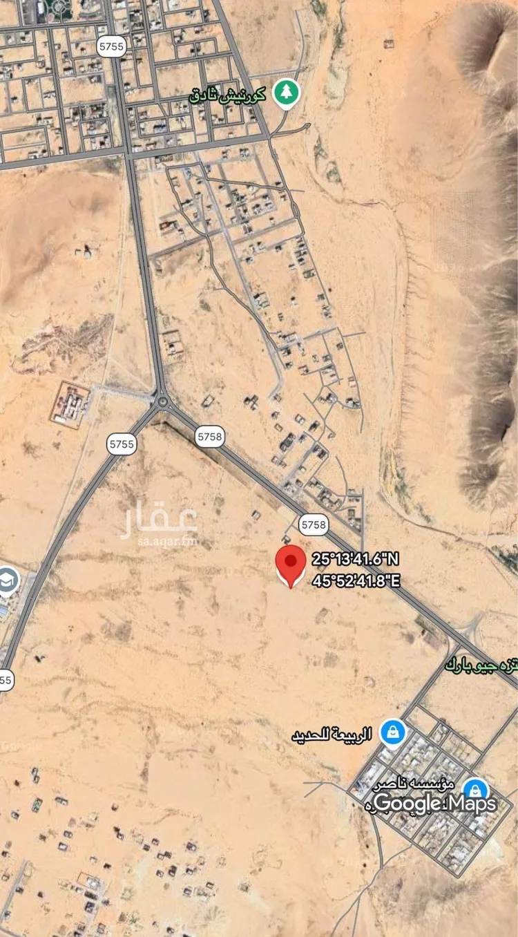 أرض للبيع في شارع 1112, حي الخالدية, مدينة ثادق, منطقة الرياض