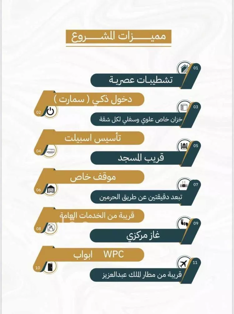 شقة للبيع في شارع زياد بن ابي زياد, حي الريان, مدينة جدة, منطقة مكة المكرمة صورة 5