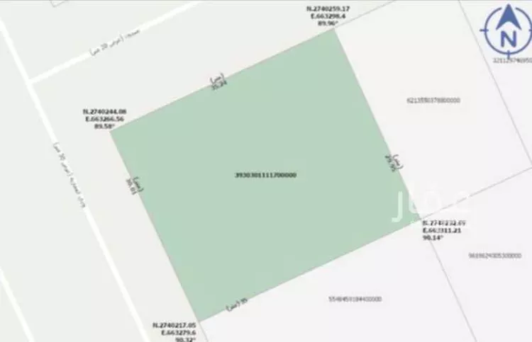 أرض للبيع في شارع وادي العمارية, حي حطين, مدينة الرياض, منطقة الرياض صورة 2