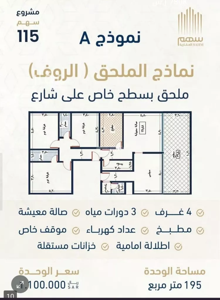 شقة للبيع في شارع ابن عبدالرزاق, حي الروضة, مدينة جدة, منطقة مكة المكرمة صورة 5
