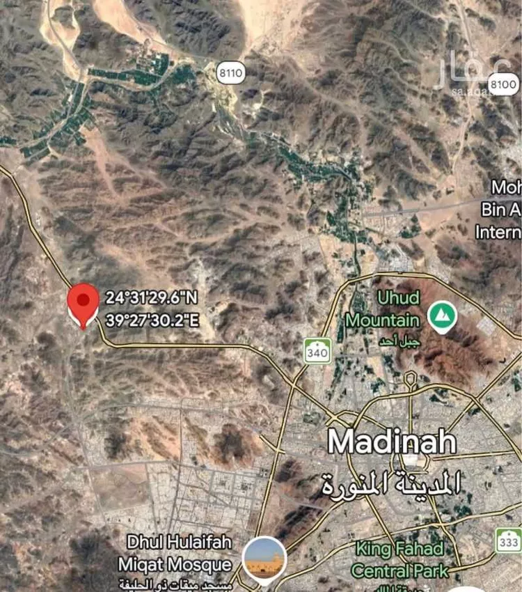 أرض للإيجار في شارع عبدالله ابن رزق الخزومي, حي البلقاء, مدينة المدينة المنورة, منطقة المدينة المنورة صورة 3