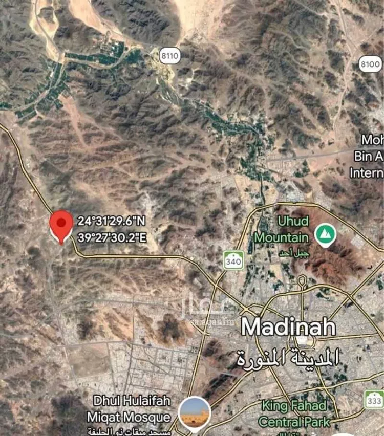 أرض للإيجار في شارع عبدالله ابن رزق الخزومي, حي البلقاء, مدينة المدينة المنورة, منطقة المدينة المنورة صورة 2