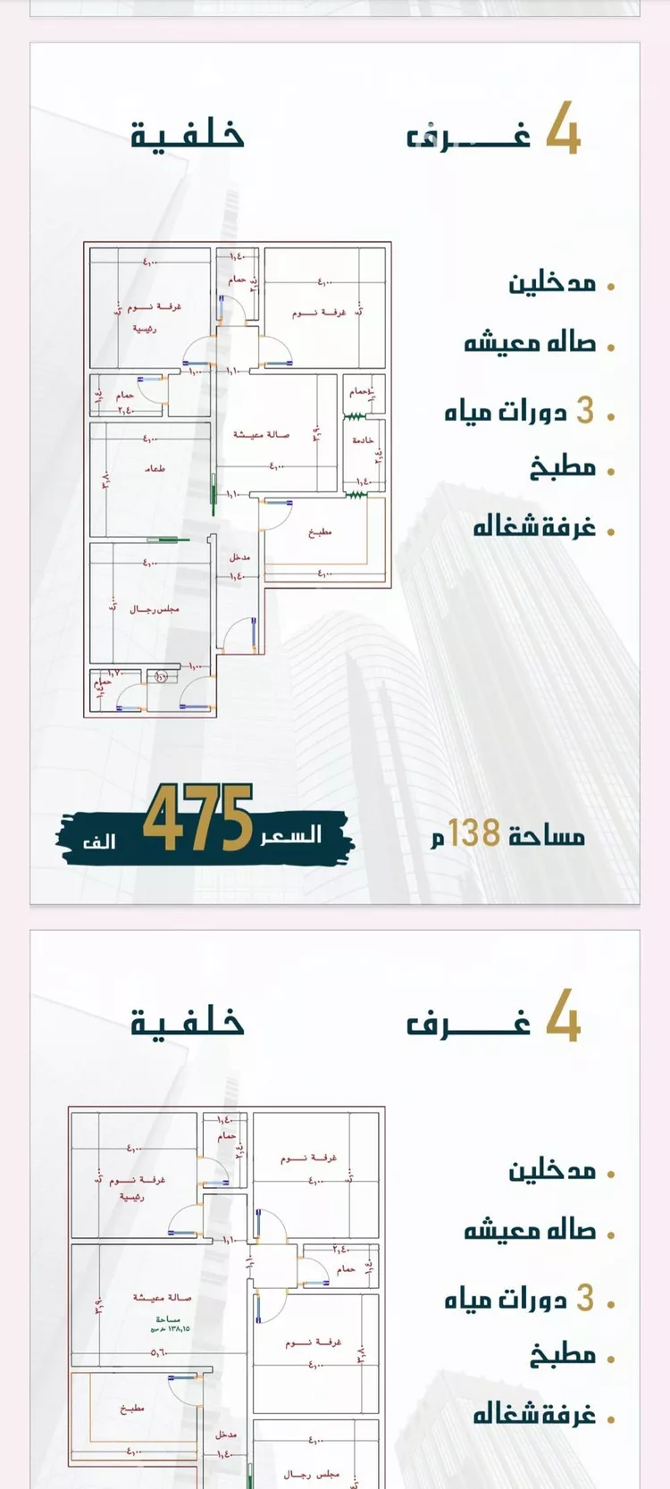 شقة للبيع في شارع الامير عبدالمجيد, حي الصواري, مدينة جدة, منطقة مكة المكرمة صورة 4