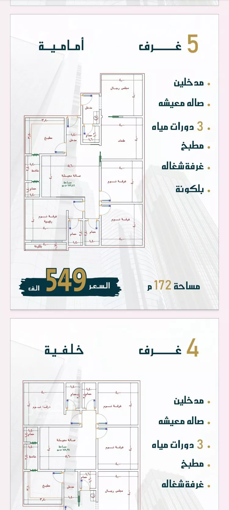 شقة للبيع في شارع الامير عبدالمجيد, حي الصواري, مدينة جدة, منطقة مكة المكرمة صورة 3