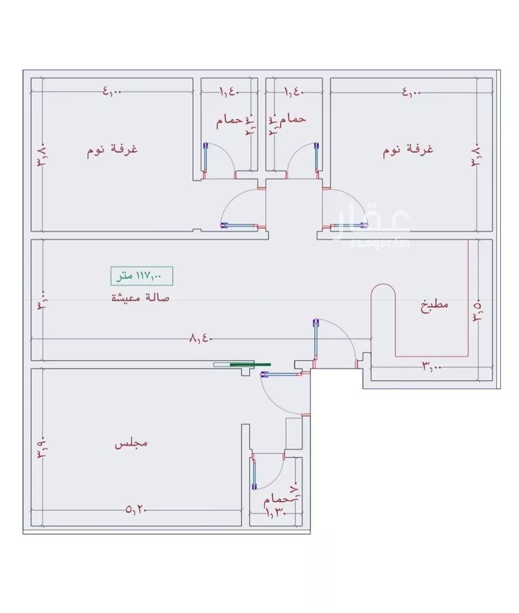 شقة للبيع في شارع السامر, حي الواحة, مدينة جدة, منطقة مكة المكرمة صورة 2