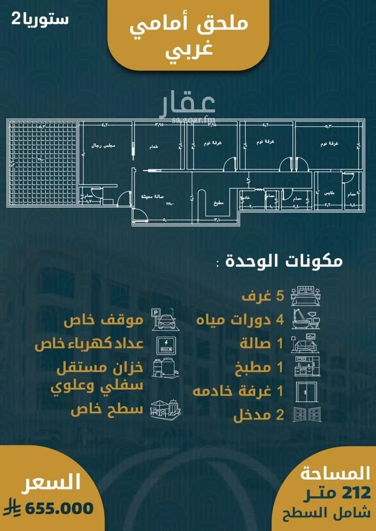 شقة للبيع في شارع الامير عبدالمجيد, حي الصواري, مدينة جدة, منطقة مكة المكرمة صورة 4