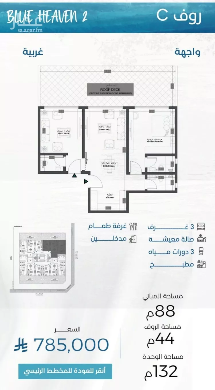 شقة للبيع في شارع الملك الصالح ايوب ابن الكامل, حي الرويس, مدينة جدة, منطقة مكة المكرمة 8