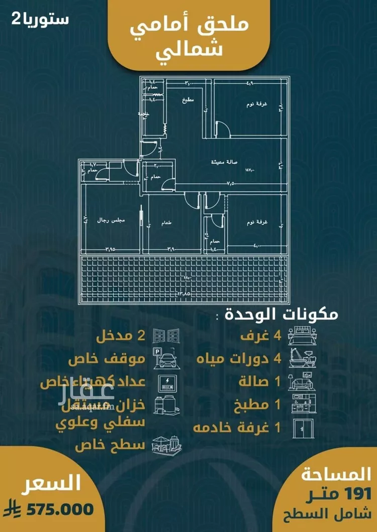 شقة للبيع في شارع الامير عبدالمجيد, حي الصواري, مدينة جدة, منطقة مكة المكرمة صورة 2
