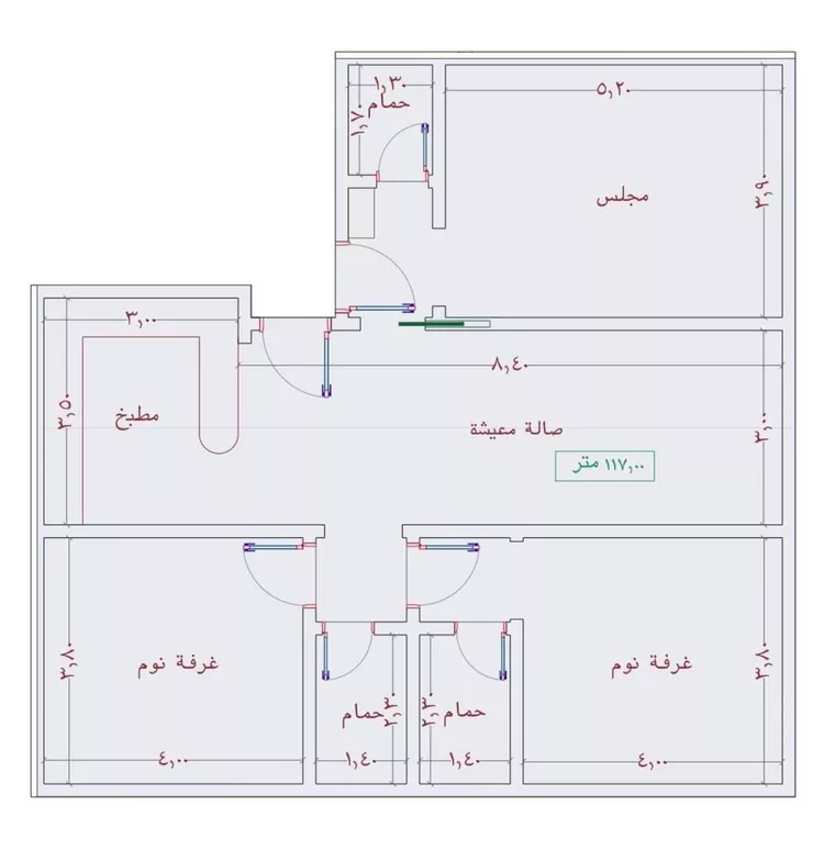 شقة للبيع في شارع السامر, حي الواحة, مدينة جدة, منطقة مكة المكرمة