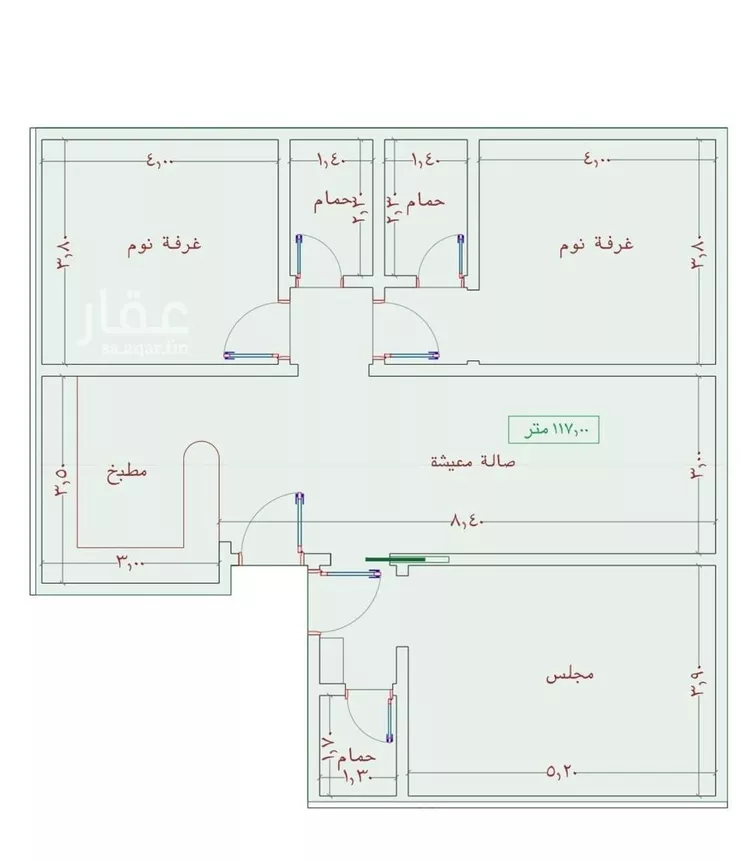 شقة للبيع في شارع السامر, حي الواحة, مدينة جدة, منطقة مكة المكرمة صورة 2