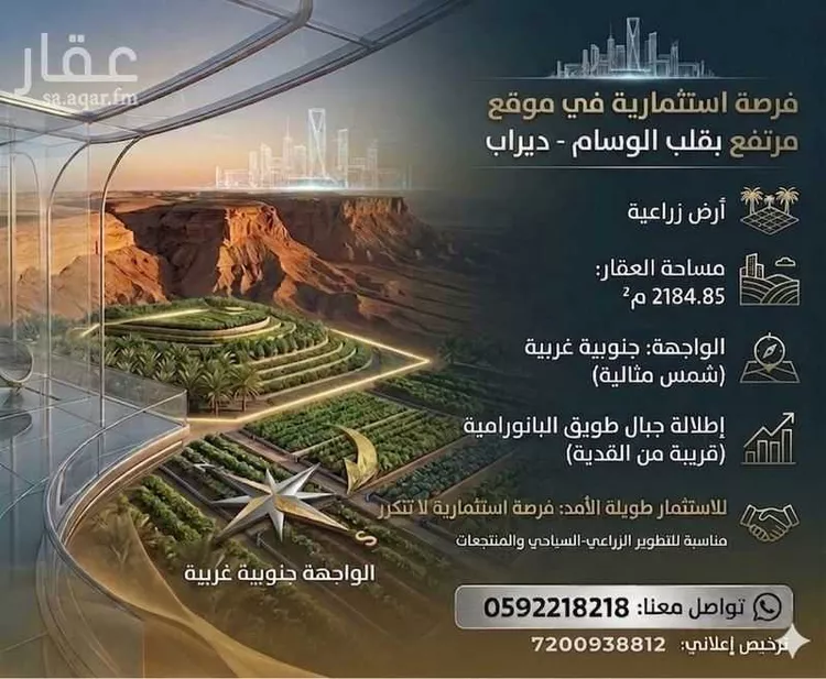 Land for Rent in Riyadh Dahiat Namar