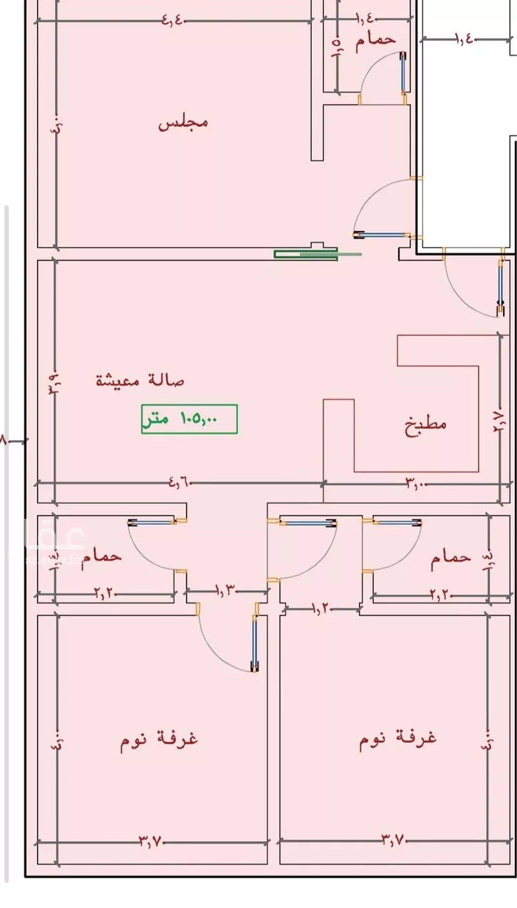 شقة للبيع في شارع عبد الله بن معيقل, حي الياقوت, مدينة جدة, منطقة مكة المكرمة 6