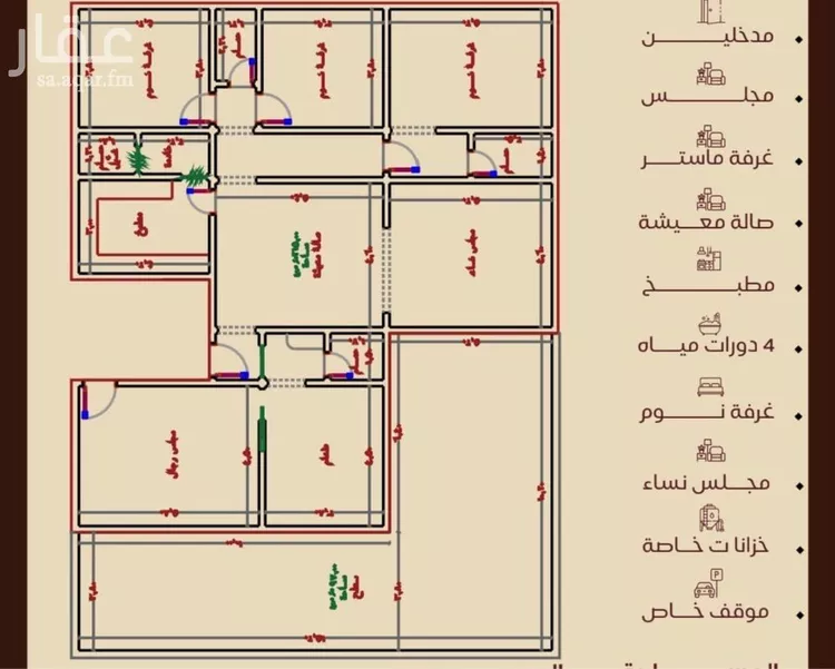 شقة للبيع في شارع نبهان الثمار, حي النزهة, مدينة جدة, منطقة مكة المكرمة 9