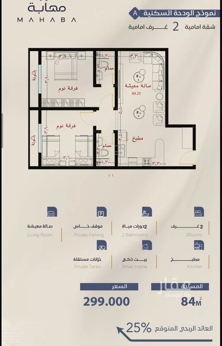 شقة للبيع في شارع قاسيون, حي الياقوت, مدينة جدة, منطقة مكة المكرمة 6