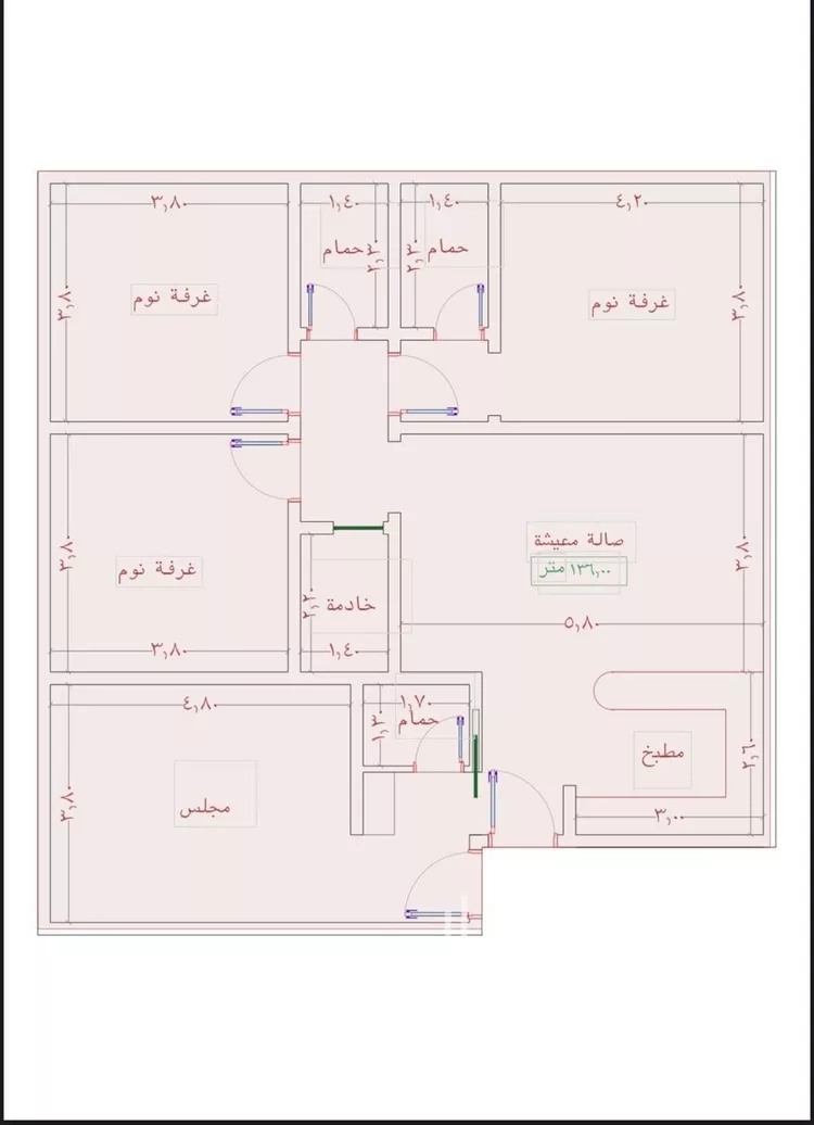 شقة للبيع في شارع السامر, حي الواحة, مدينة جدة, منطقة مكة المكرمة صورة 3