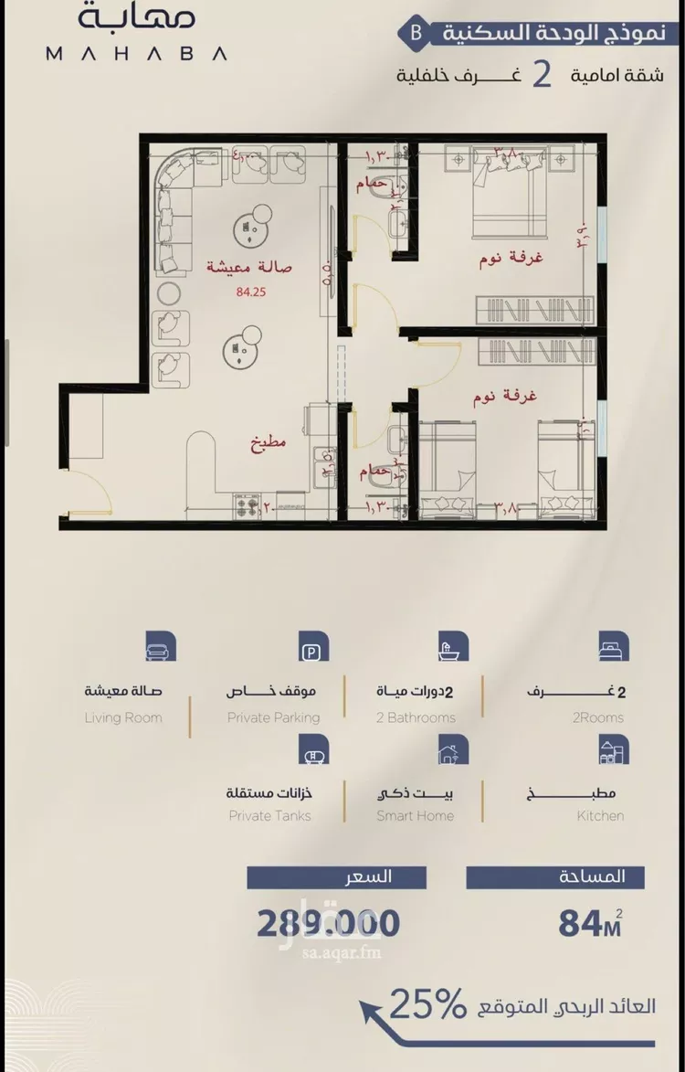 شقة للبيع في شارع قاسيون, حي الياقوت, مدينة جدة, منطقة مكة المكرمة 7