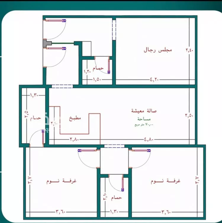 شقة للبيع في شارع عطيه بن عروه, حي النزهة, مدينة جدة, منطقة مكة المكرمة صورة 4