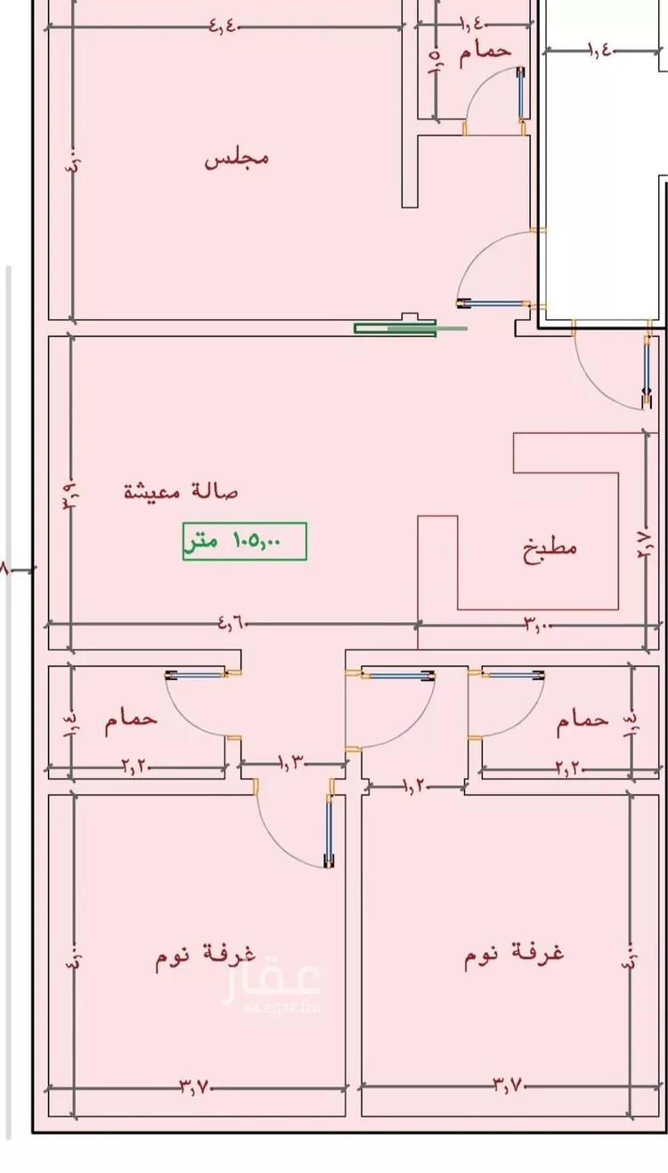شقة للبيع في شارع برهان الدين الداراني, حي الياقوت, مدينة جدة, منطقة مكة المكرمة صورة 2