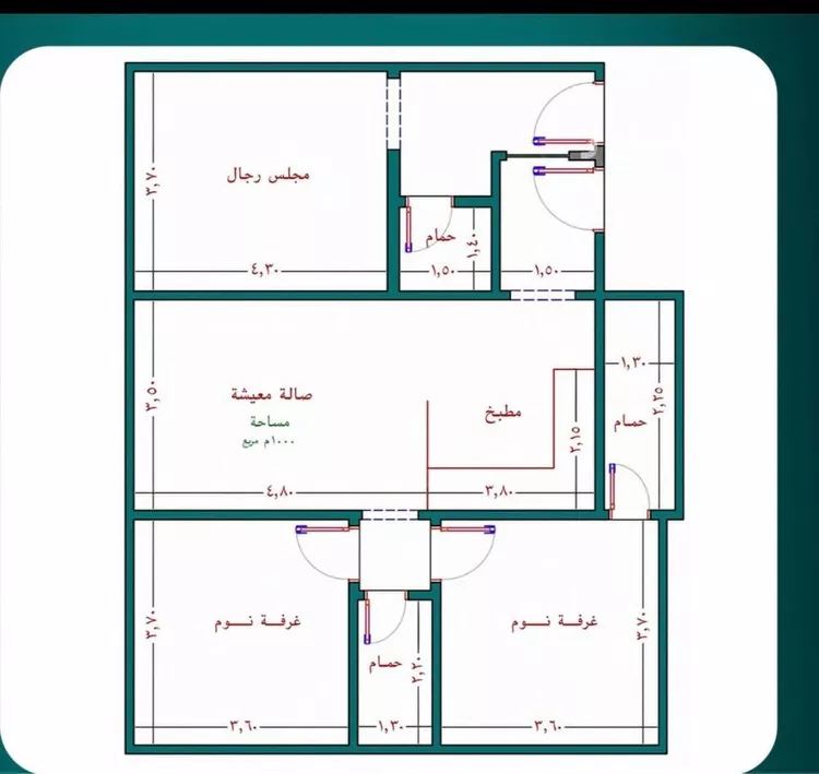 شقة للبيع في شارع زيد بن طاهر, حي البوادي, مدينة جدة, منطقة مكة المكرمة صورة 3