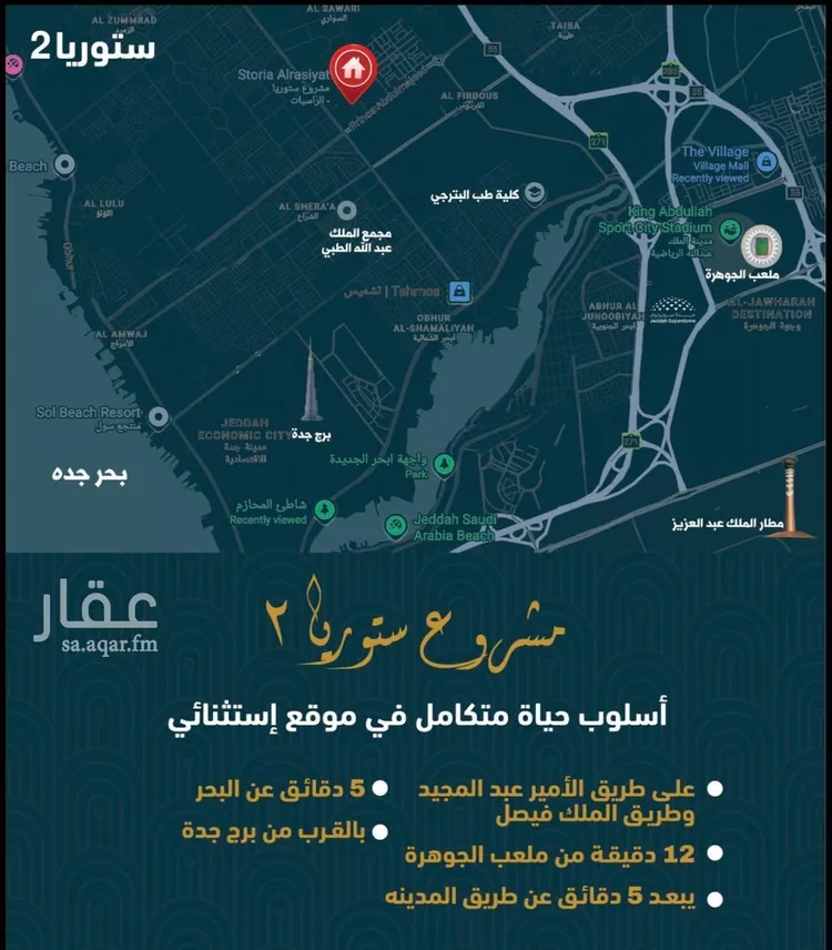شقة للبيع في شارع الامير عبدالمجيد, حي الصواري, مدينة جدة, منطقة مكة المكرمة صورة 3