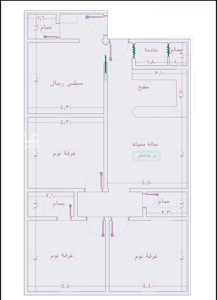 شقة للبيع في شارع عبدالله سليمان الفرعي, حي الروابي, مدينة جدة, منطقة مكة المكرمة صورة 2