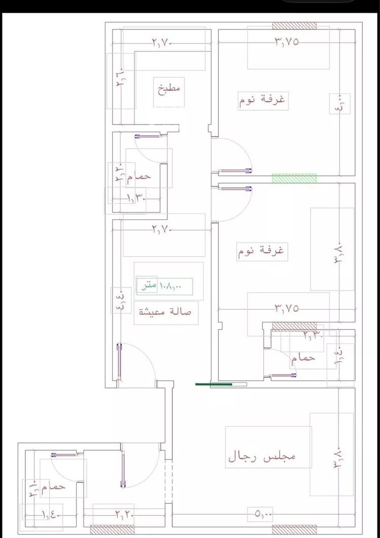 شقة للبيع في شارع عبدالله سليمان الفرعي, حي الروابي, مدينة جدة, منطقة مكة المكرمة صورة 4