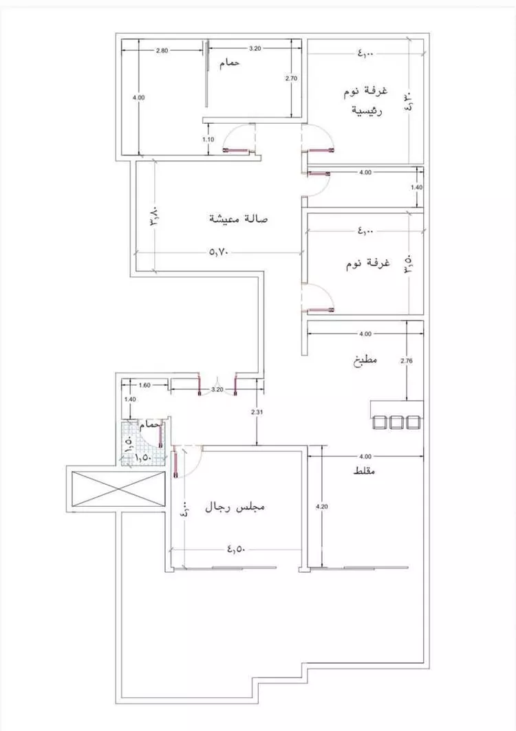 شقة للبيع في شارع عمر بن ابي بكر, حي الريان, مدينة جدة, منطقة مكة المكرمة صورة 3