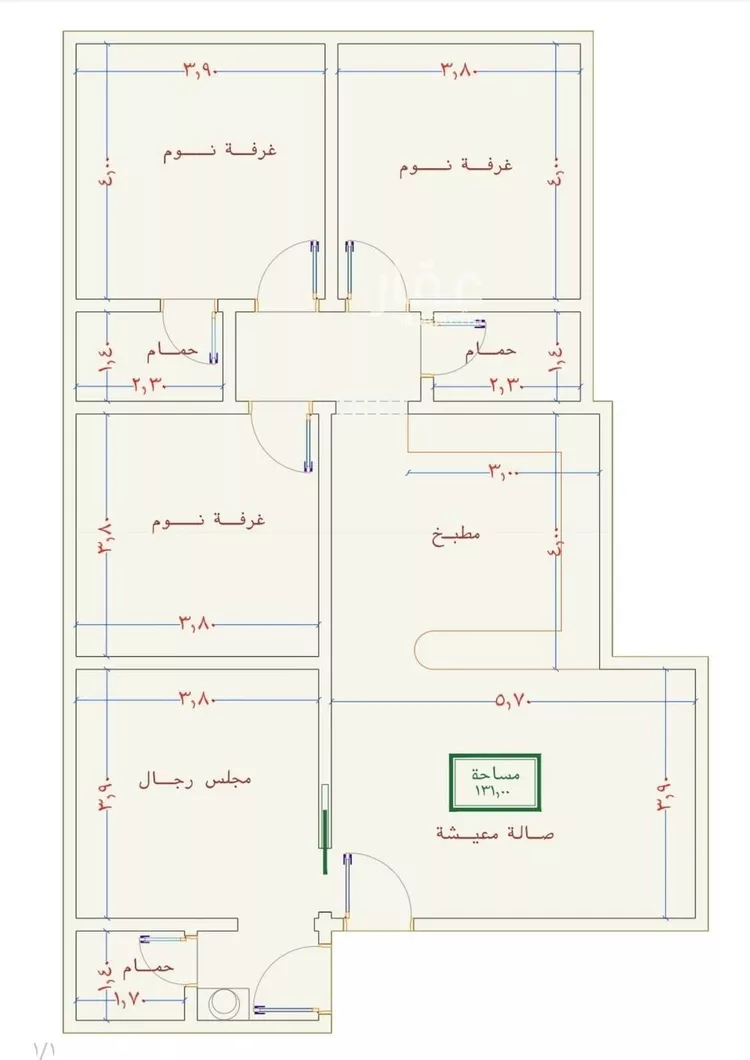 شقة للبيع في شارع الامير عبدالمجيد, حي الصواري, مدينة جدة, منطقة مكة المكرمة صورة 4