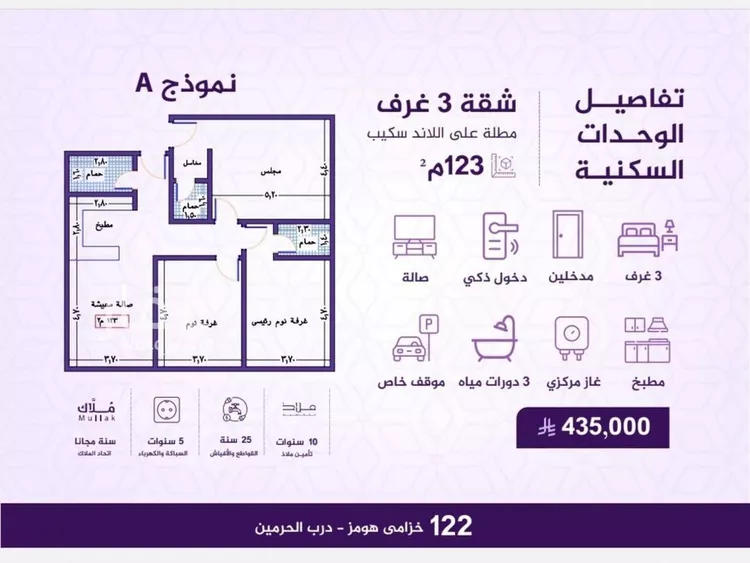 شقة للبيع في شارع احمد بن عيسى الرومي, حي الفيحاء, مدينة جدة, منطقة مكة المكرمة