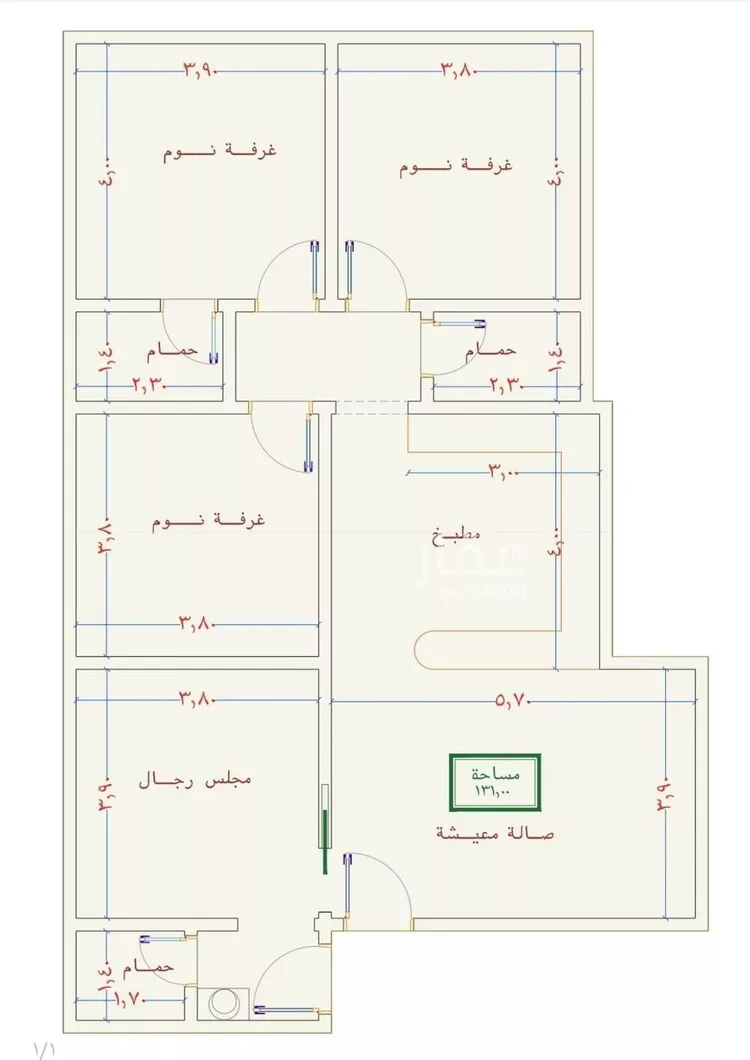 شقة للبيع في شارع الامير عبدالمجيد, حي الصواري, مدينة جدة, منطقة مكة المكرمة صورة 4