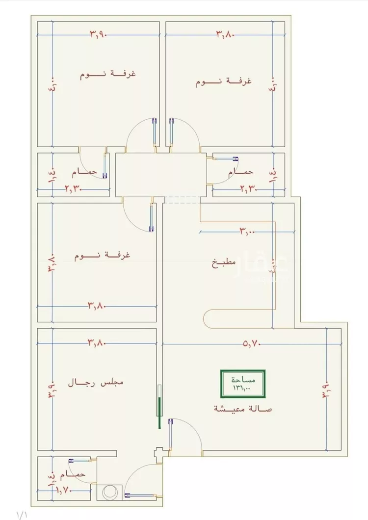 شقة للبيع في شارع الامير عبدالمجيد, حي الصواري, مدينة جدة, منطقة مكة المكرمة صورة 5