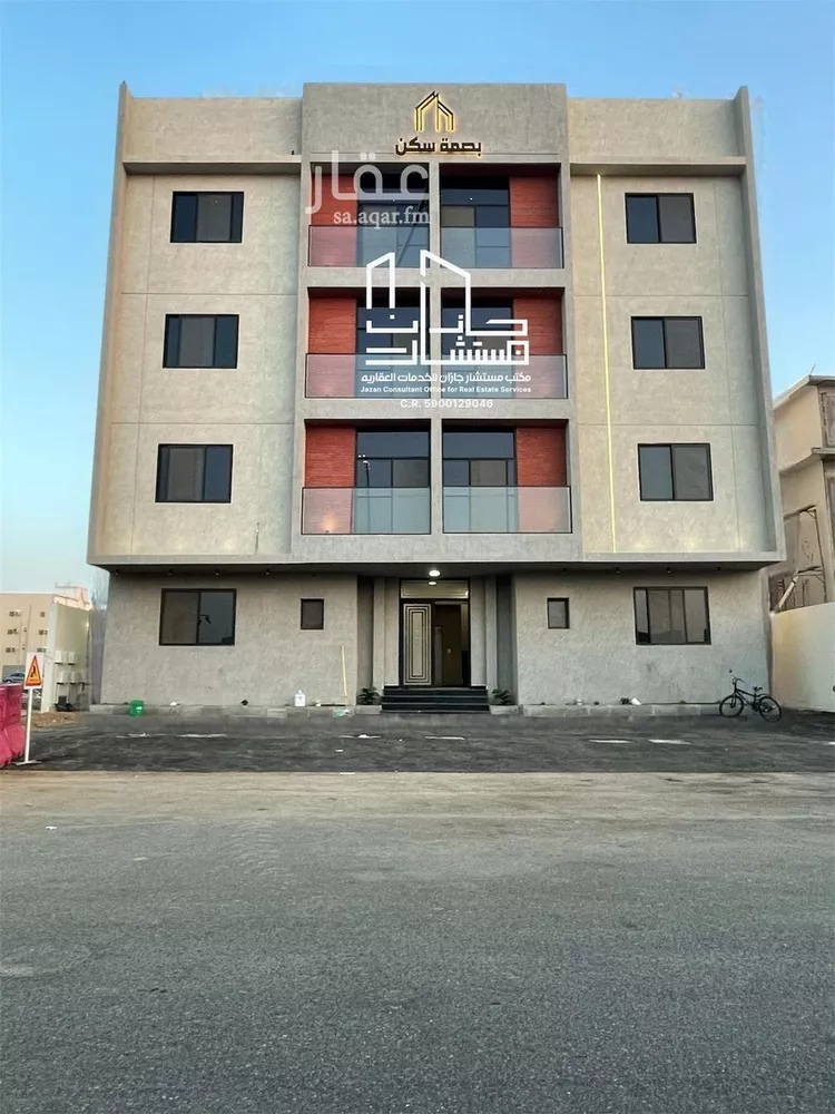 شقة للبيع في شارع رقية بنت الرسول, حي الرحاب 2, مدينة جازان, منطقة جازان