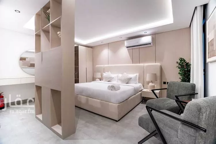 استديو مفروش للحجز في شارع محمد بن عبدالعزيز الدغيثر ، حي الملقا ، الرياض ، منطقة الرياض صورة 2