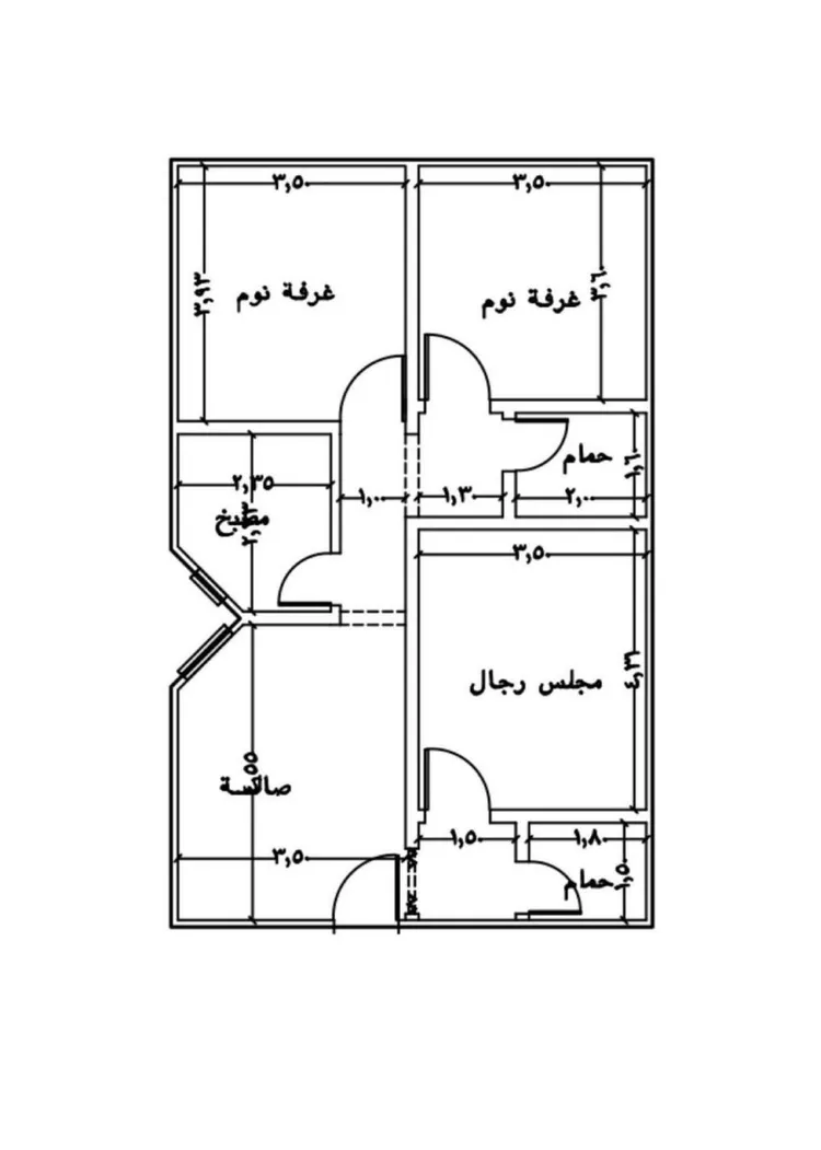 شقة للبيع في حي الرحاب, مدينة بريدة, منطقة القصيم صورة 2