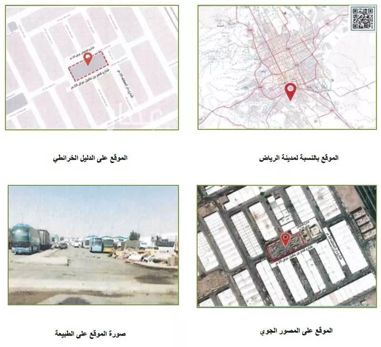 أرض للإيجار في شارع قصوان, حي المصانع, مدينة الرياض, منطقة الرياض صورة 2