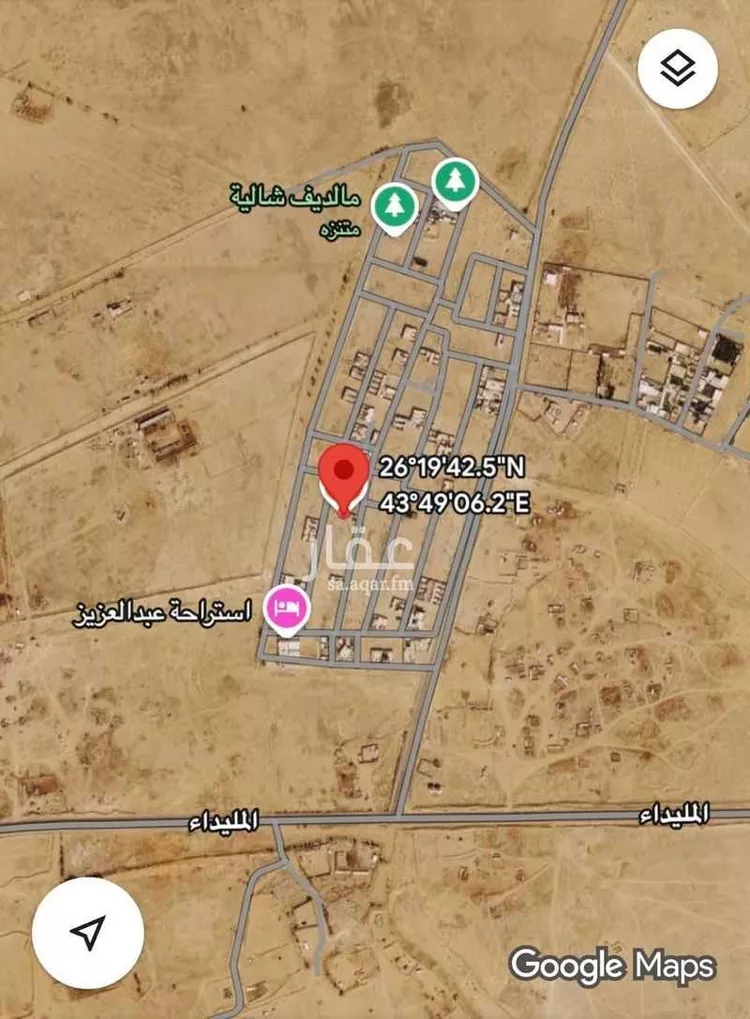 أرض للبيع في شارع شراف 950, حي 33ج, مدينة البصر, منطقة القصيم