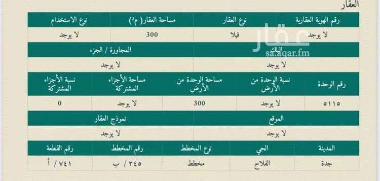 فيلا للبيع في شارع أبو إسحاق الناصري, حي الفلاح, مدينة جدة, منطقة مكة المكرمة صورة 2