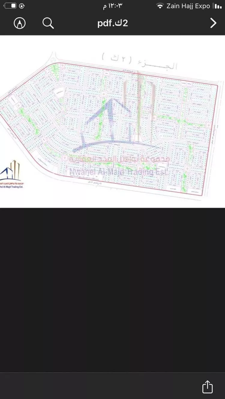 أرض للبيع في حي الجزيرة, مدينة جدة, منطقة مكة المكرمة صورة 2