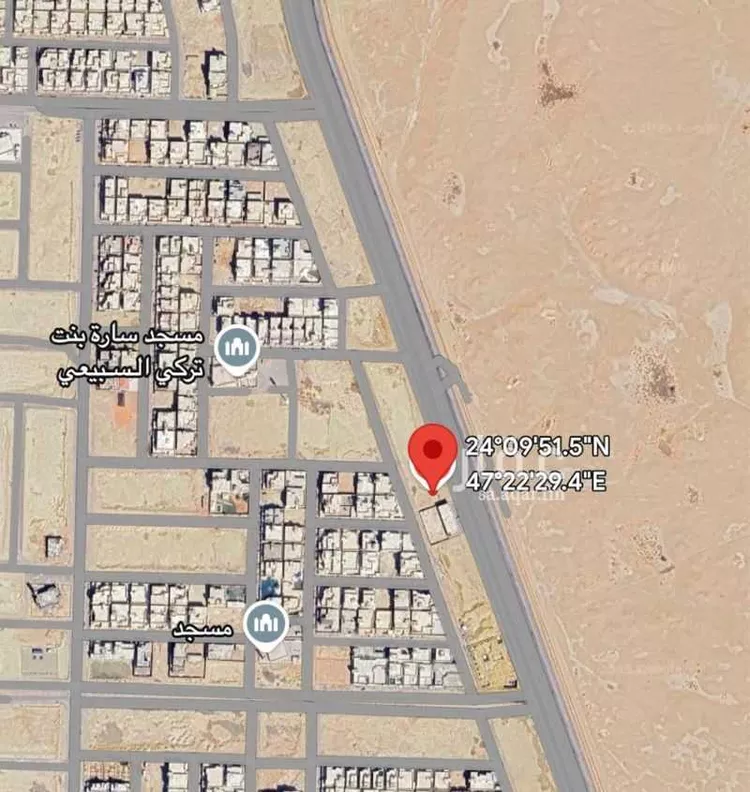 أرض للبيع في شارع الصفوه الثاني , حي الفيصلية, مدينة الخرج, منطقة الرياض صورة 3