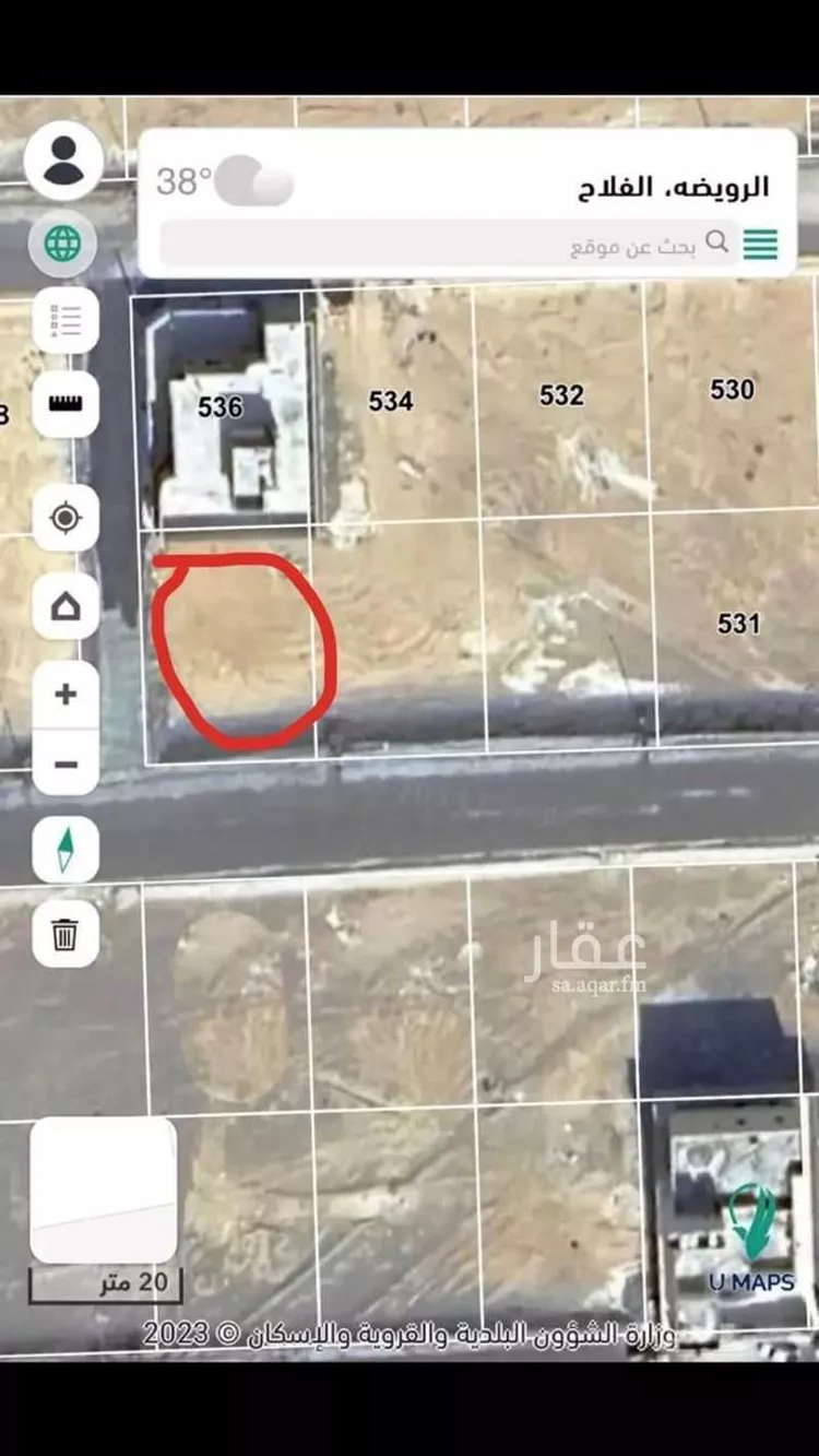 أرض للبيع في شارع المروج 55 ، حي البنفسج ، الرويضة ، القويعية