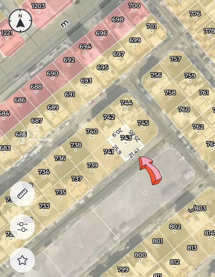 أرض للبيع في شارع محب الدين الفكهاني, حي الياقوت, مدينة جدة, منطقة مكة المكرمة