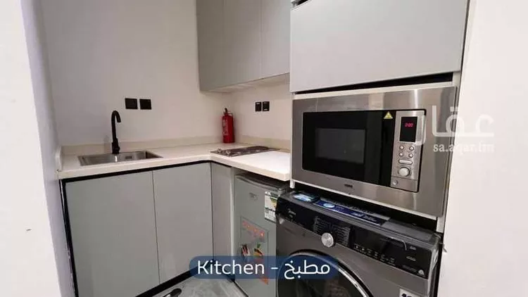 استديو مفروش للحجز في شارع الحاجرة ، حي الملقا ، الرياض ، منطقة الرياض