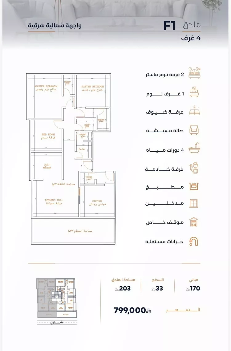 شقة للبيع في شارع صاري, حي الفيصلية, مدينة جدة, منطقة مكة المكرمة صورة 2