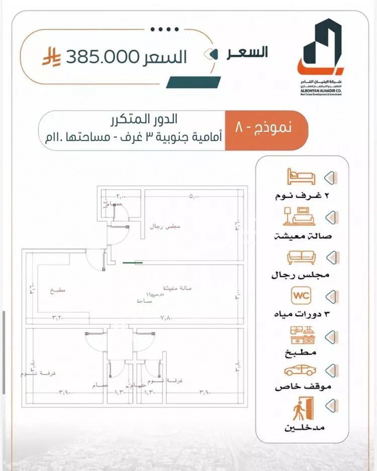 شقة للبيع في شارع طريق الملك فهد فرعي, حي الربوة, مدينة جدة, منطقة مكة المكرمة