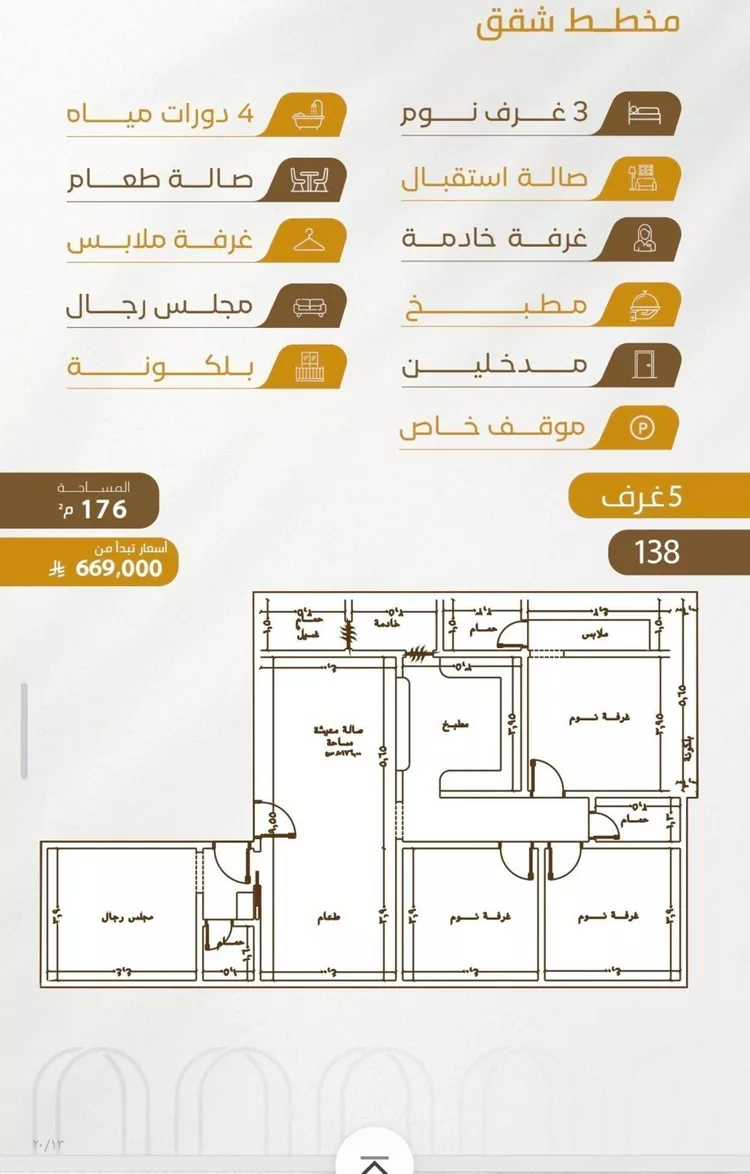شقة للبيع في شارع سهل بن حنيف, حي الورود, مدينة جدة, منطقة مكة المكرمة صورة 4