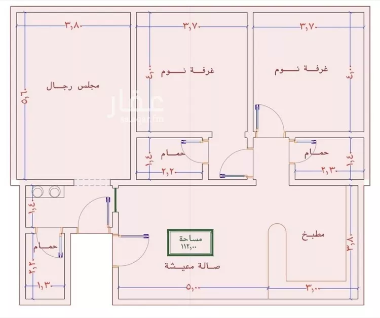 شقة للبيع في شارع الامير عبدالمجيد, حي الصواري, مدينة جدة, منطقة مكة المكرمة صورة 2