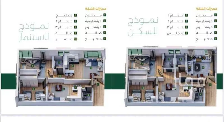 شقة للبيع في شارع ابن سنان الخفاجي, حي الصفاء, مدينة جدة, منطقة مكة المكرمة صورة 3